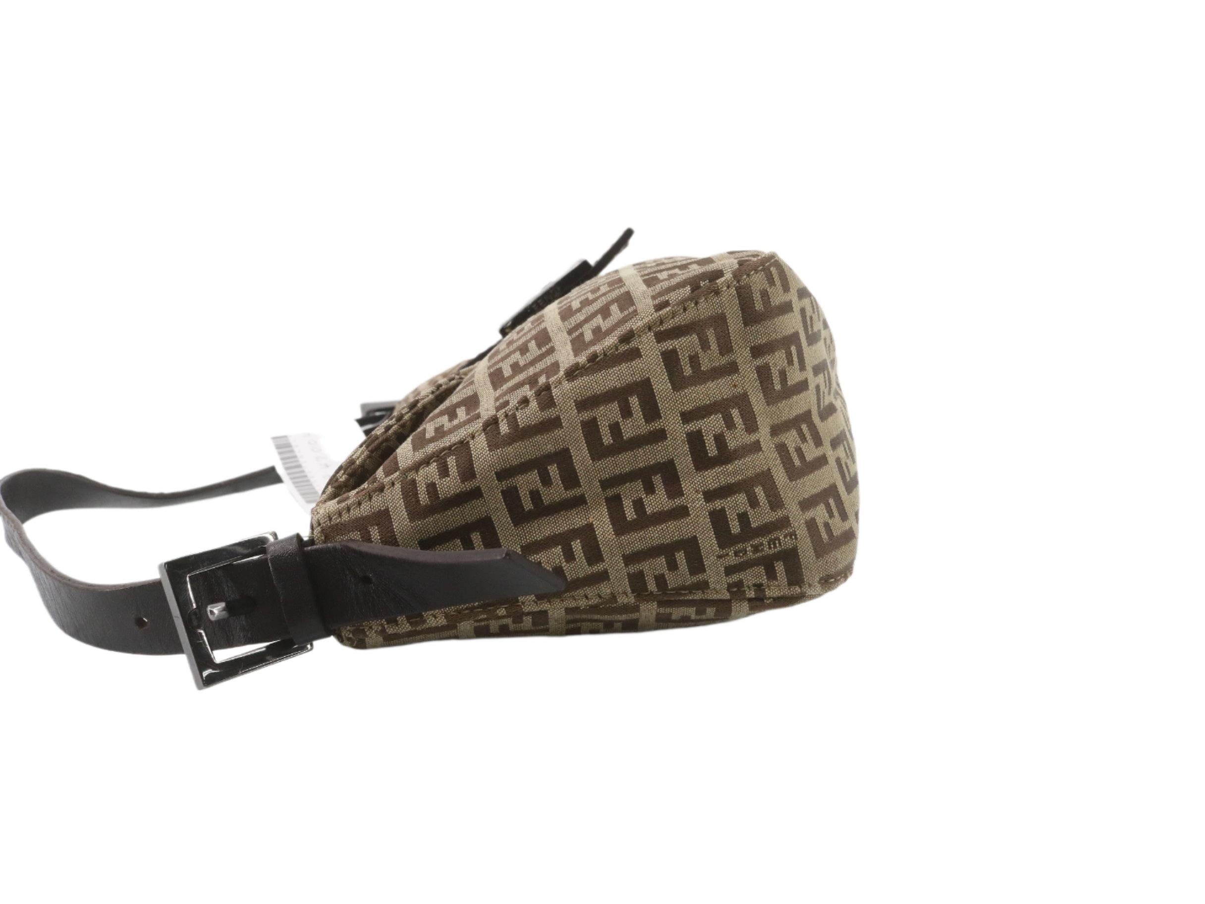 Fendi Zucchino Baguette Beige 2804