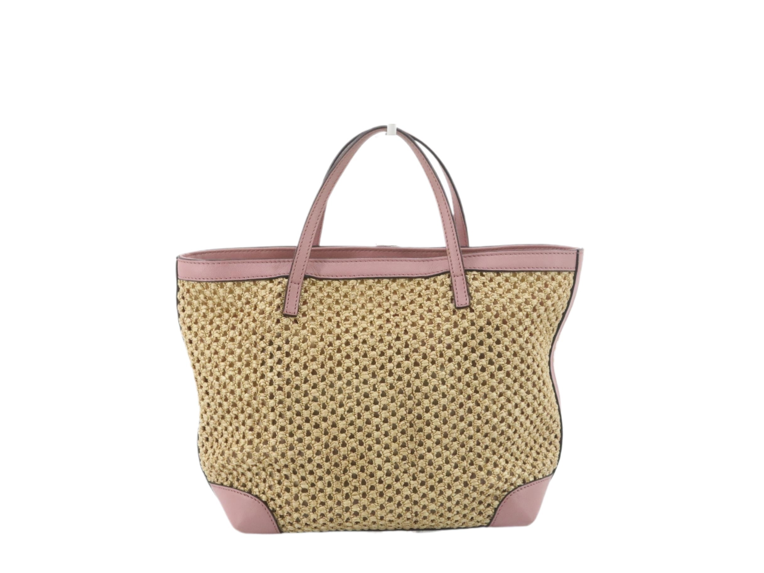 Gucci Raffia Kids Tote Cherries 2809