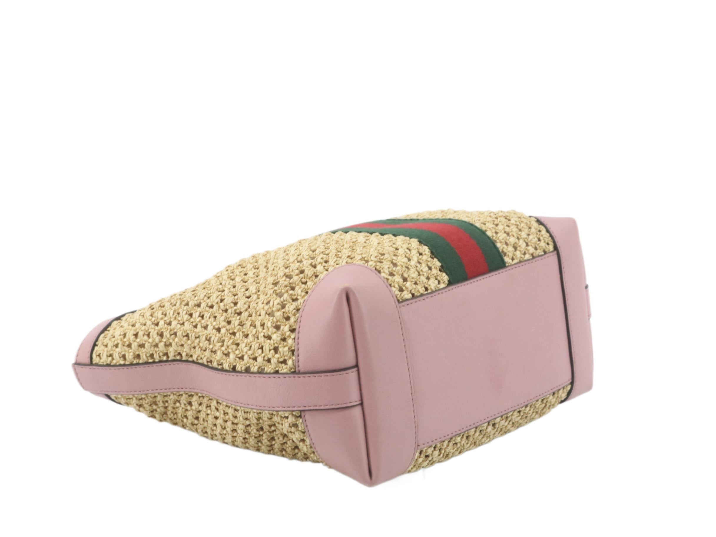Gucci Raffia Kids Tote Cherries 2809