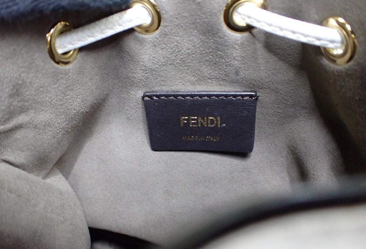 Fendi Mon Tresor Bucket 2-Way White  2818