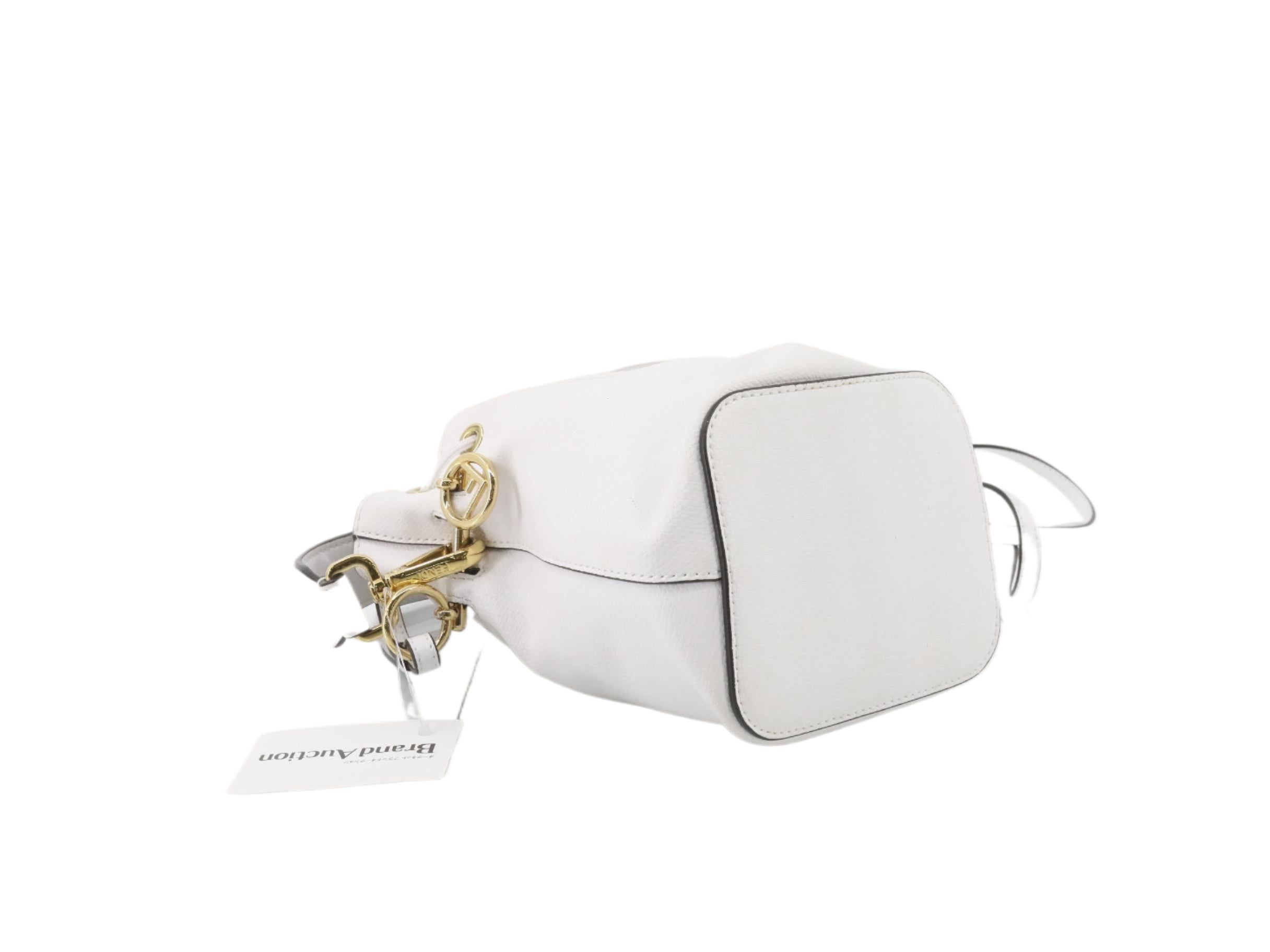 Fendi Mon Tresor Bucket 2-Way White  2818