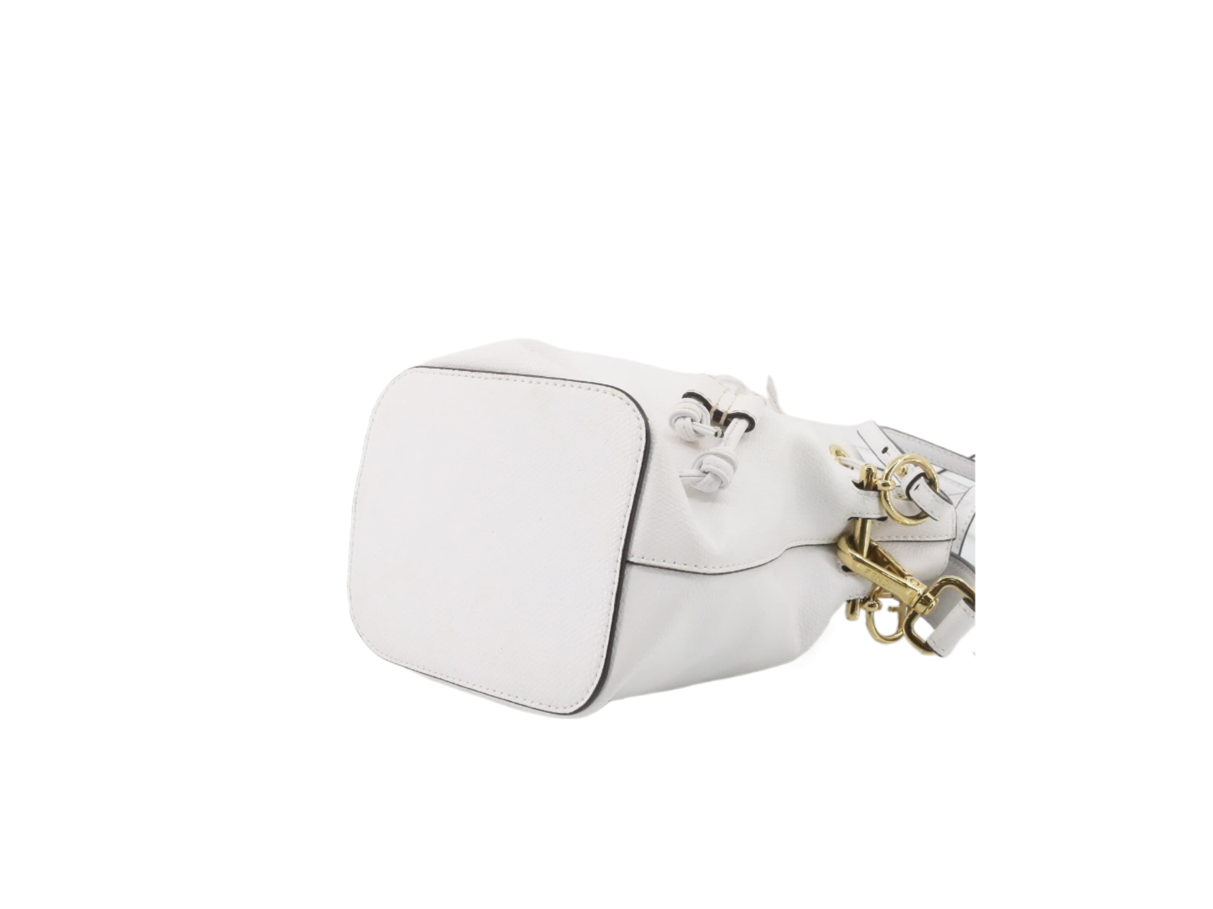 Fendi Mon Tresor Bucket 2-Way White  2818