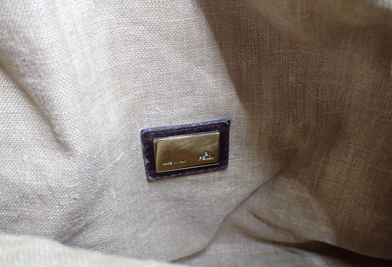 Fendi Spy Bag Zucca Black  2826