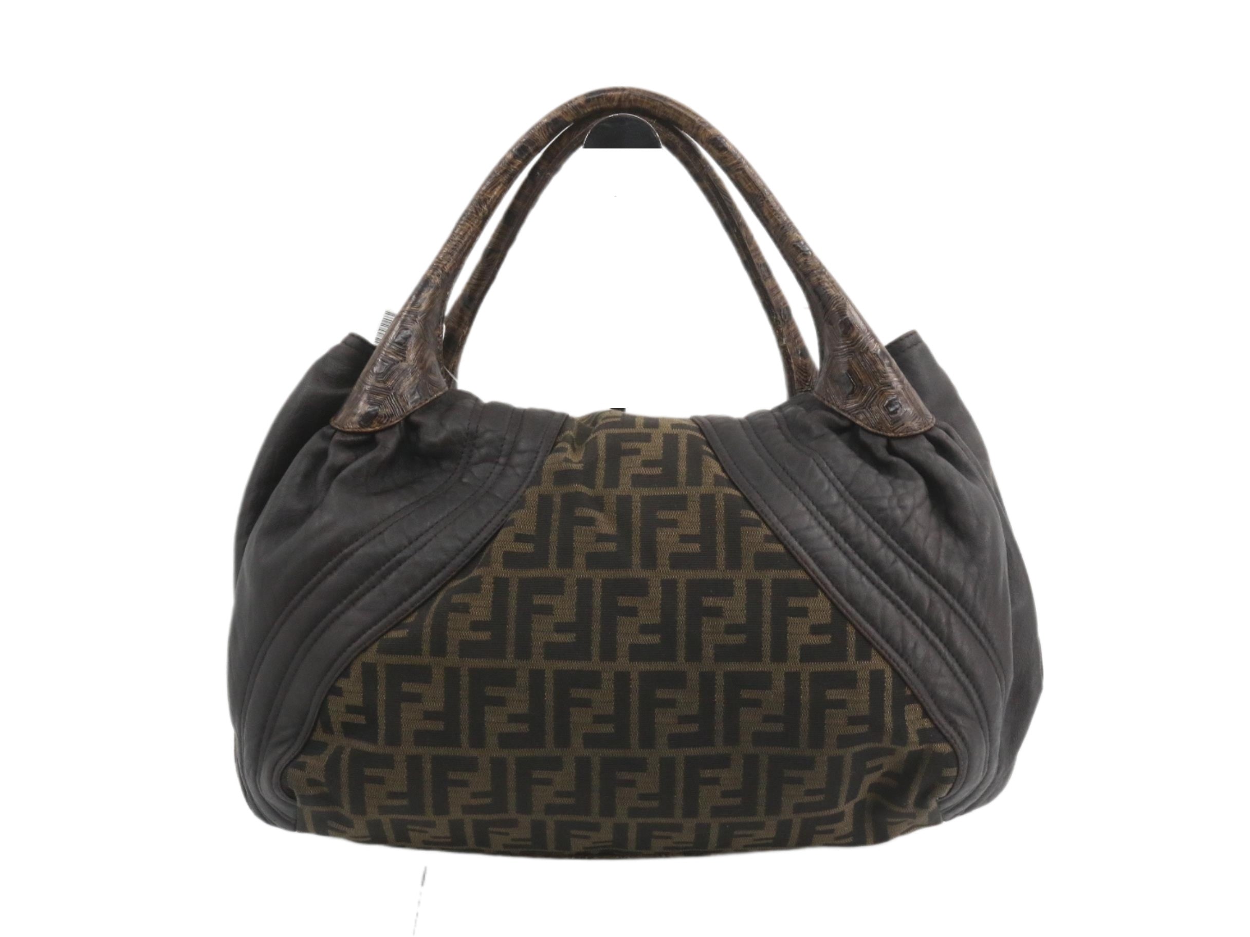 Fendi Spy Bag Zucca Black  2826