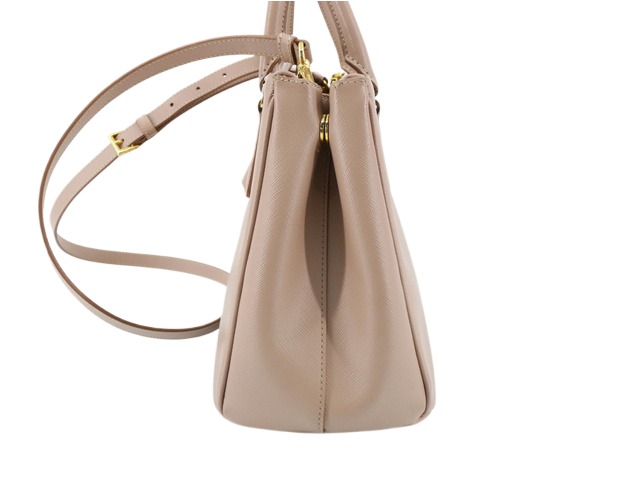 Prada Saffiano Lux Galleria Double Zip 2-Way 2848
