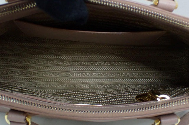 Prada Saffiano Lux Galleria Double Zip 2-Way 2848