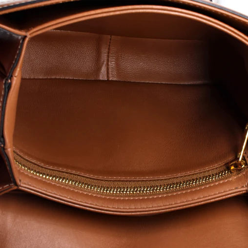 Celine Teen Triomphe White Canvas