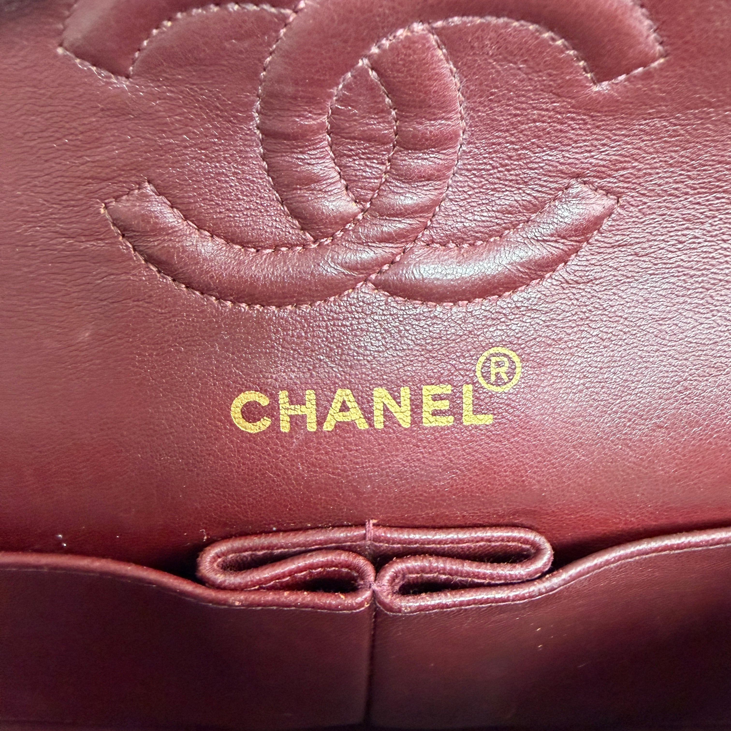 Chanel Small Double Flap Black Lambskin GHW 3031