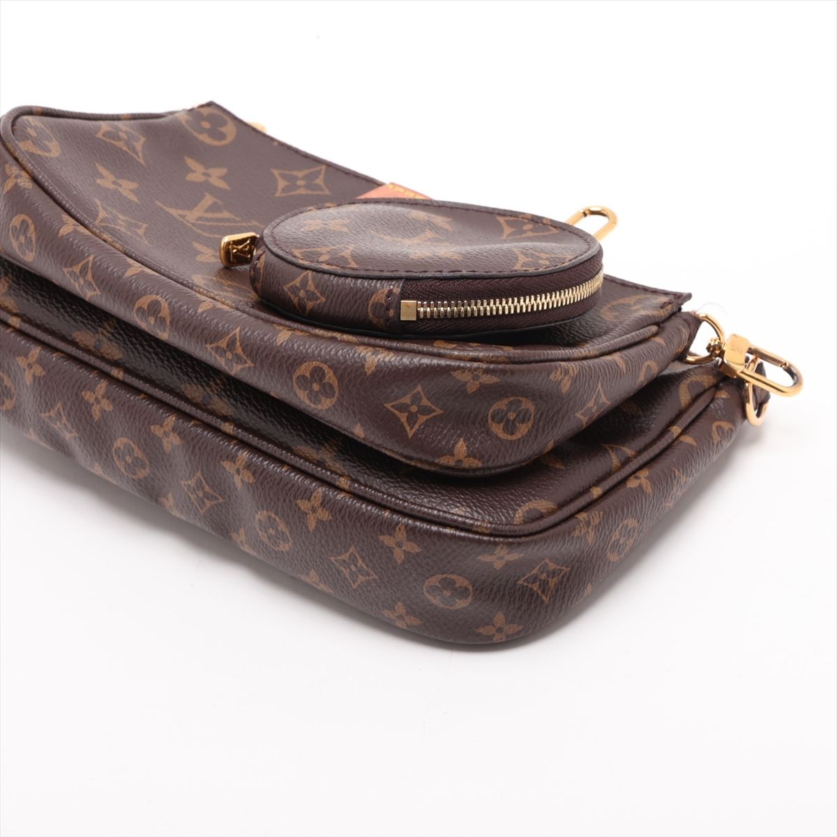 Louis Vuitton Multi Pochette Accessories Monogram Pink Rose Clair 3509