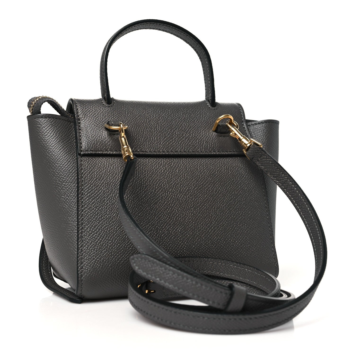 Celine Pico Belt Bag Dark Grey