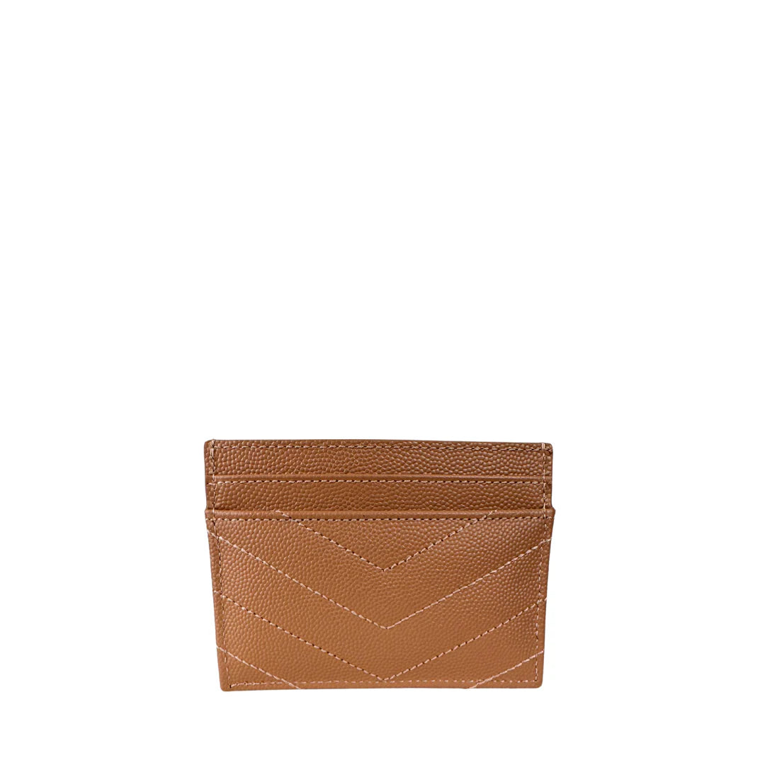 YSL Cassandre Cardholder Pale Pink