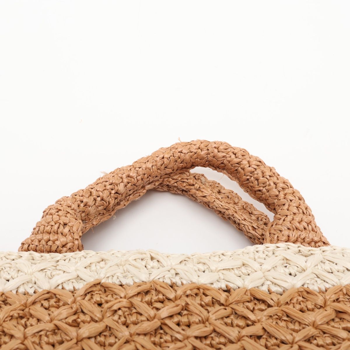 Prada Canapa Raffia 2-Way Bag 3512