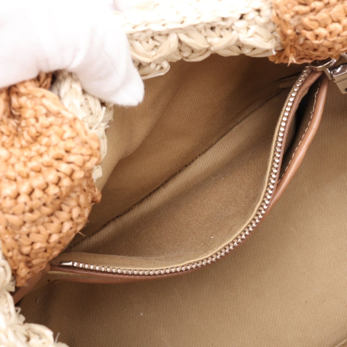 Prada Canapa Raffia 2-Way Bag 3512