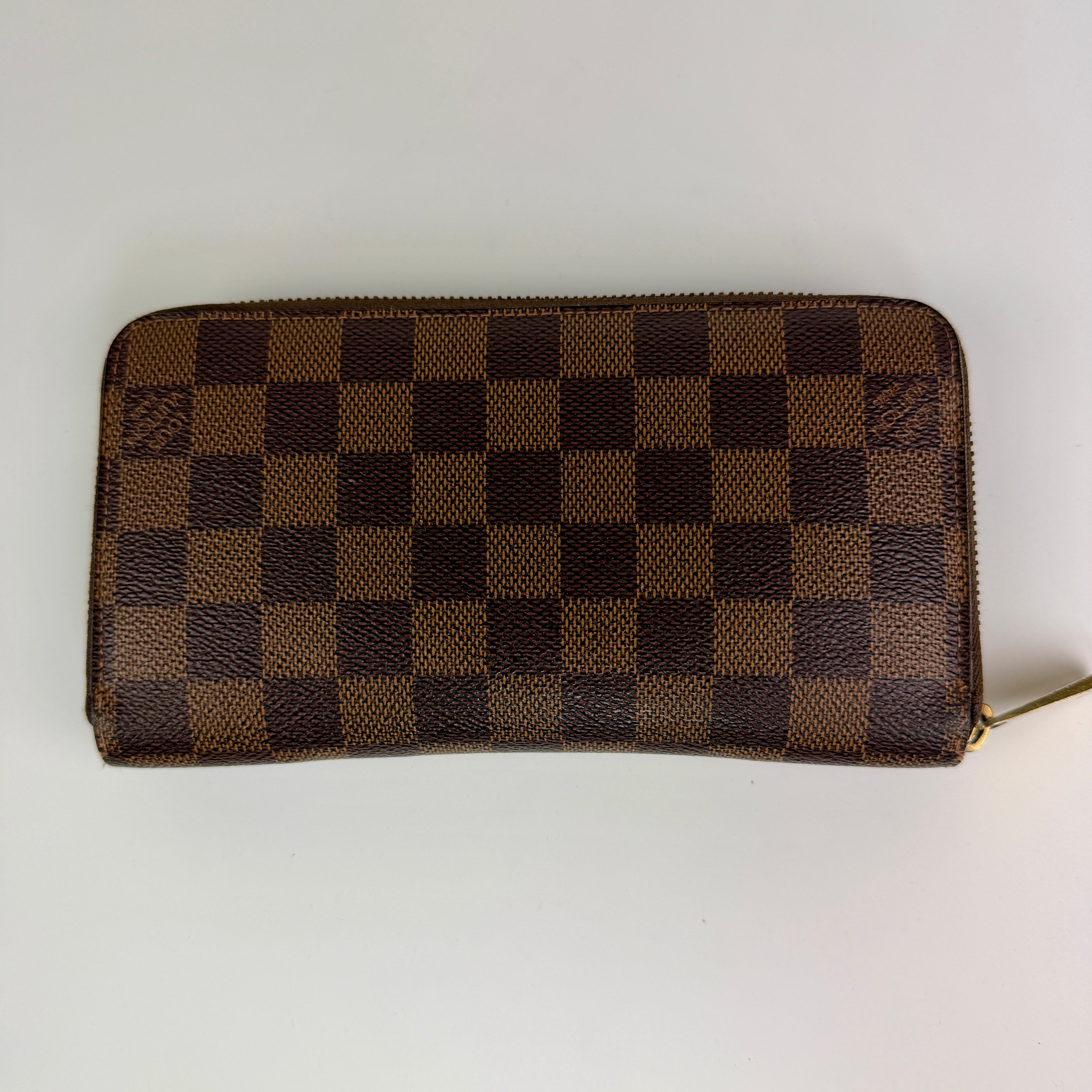 Louis Vuitton Zippy Wallet Damier Ebene 2477