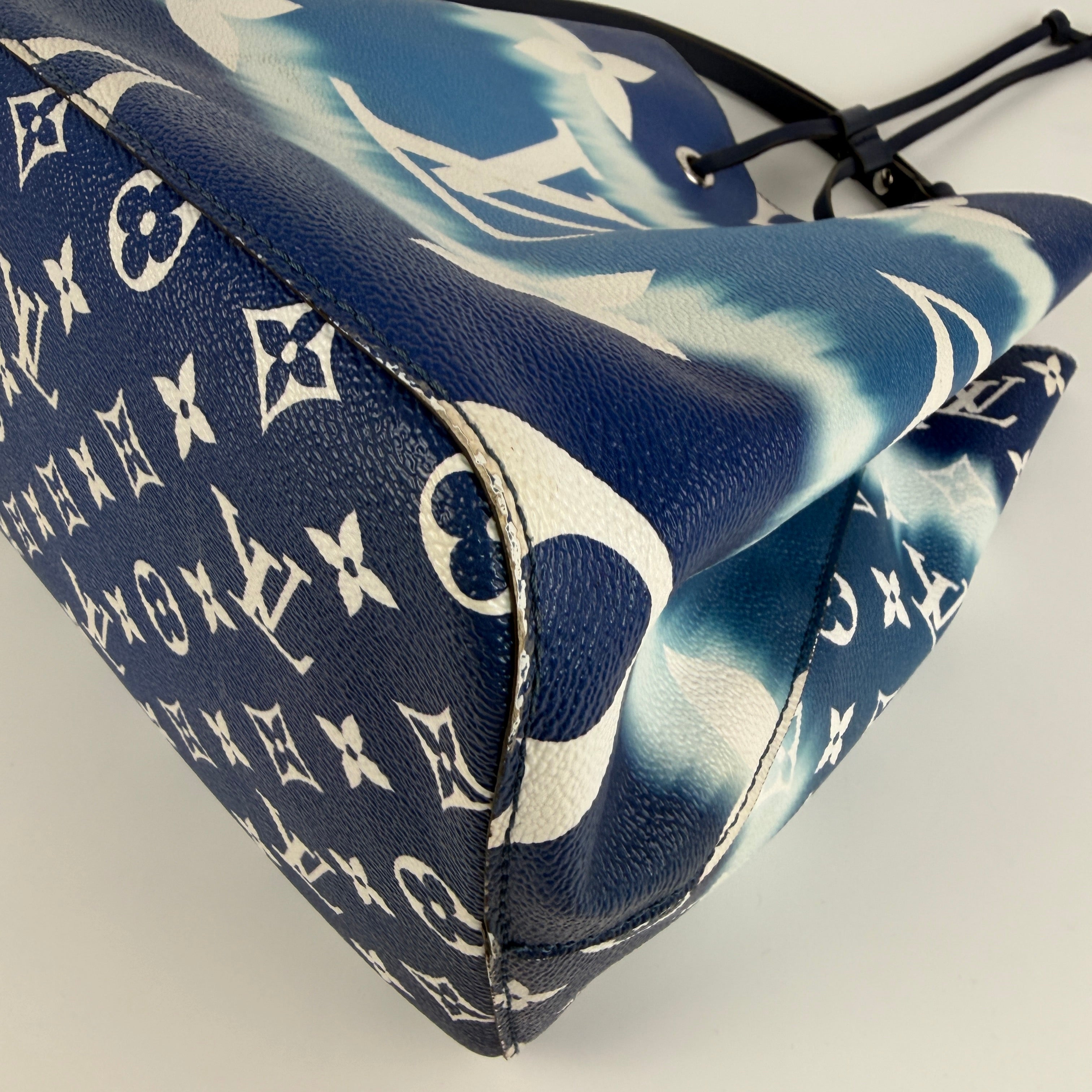 Louis Vuitton NeoNoe MM Blue Escale 3033