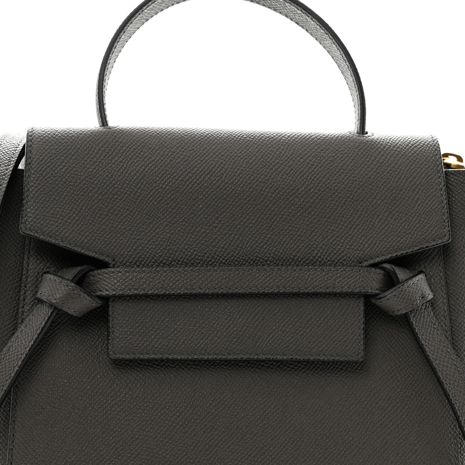 Celine Nano Belt Bag Dark Grey