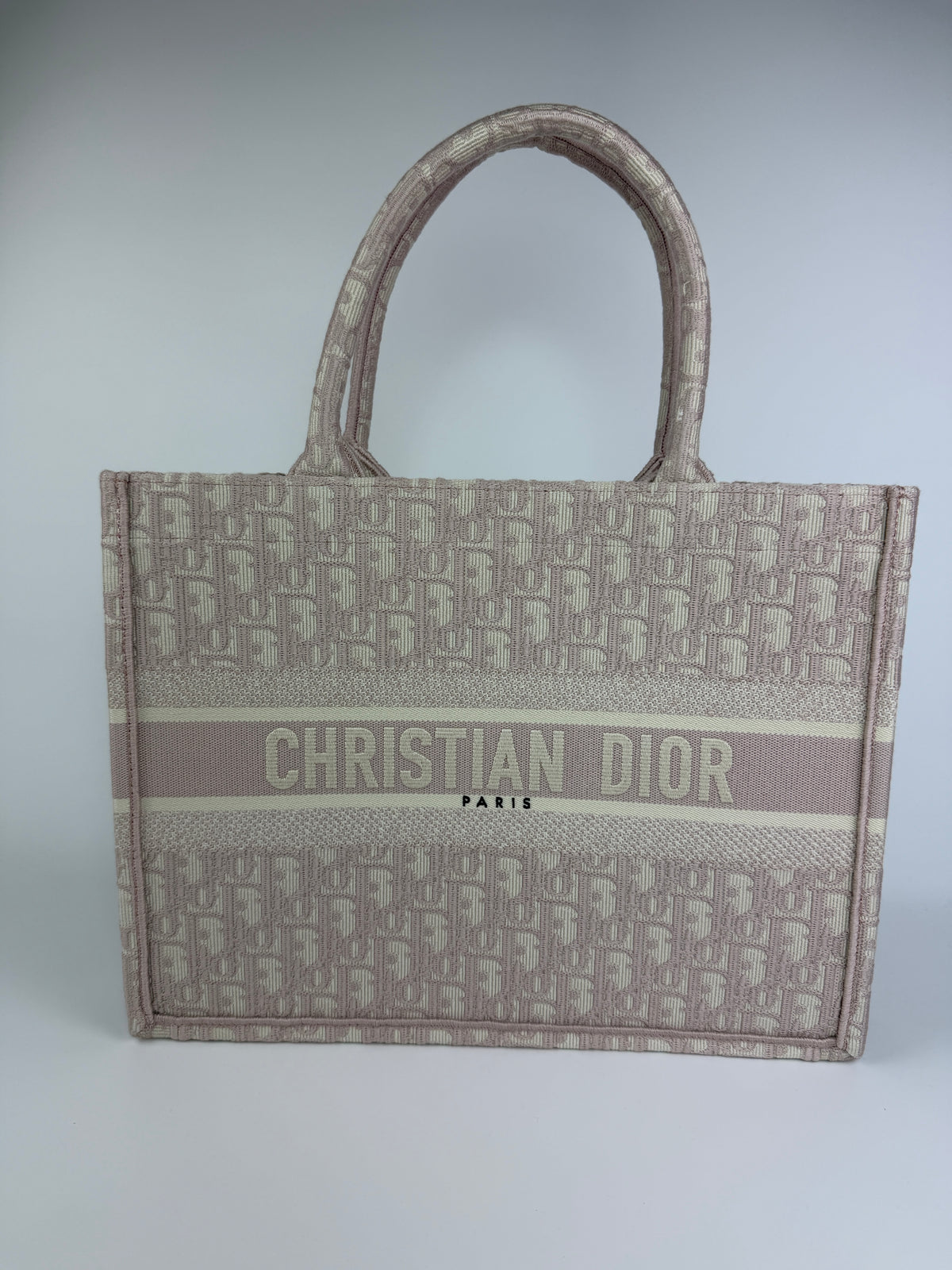 Dior Medium Book Tote Pink Oblique