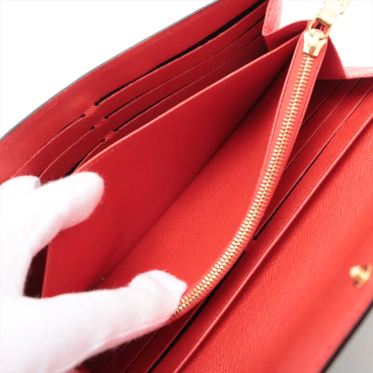 Louis Vuitton Sarah Wallet NM Monogram Coquelicot 2880