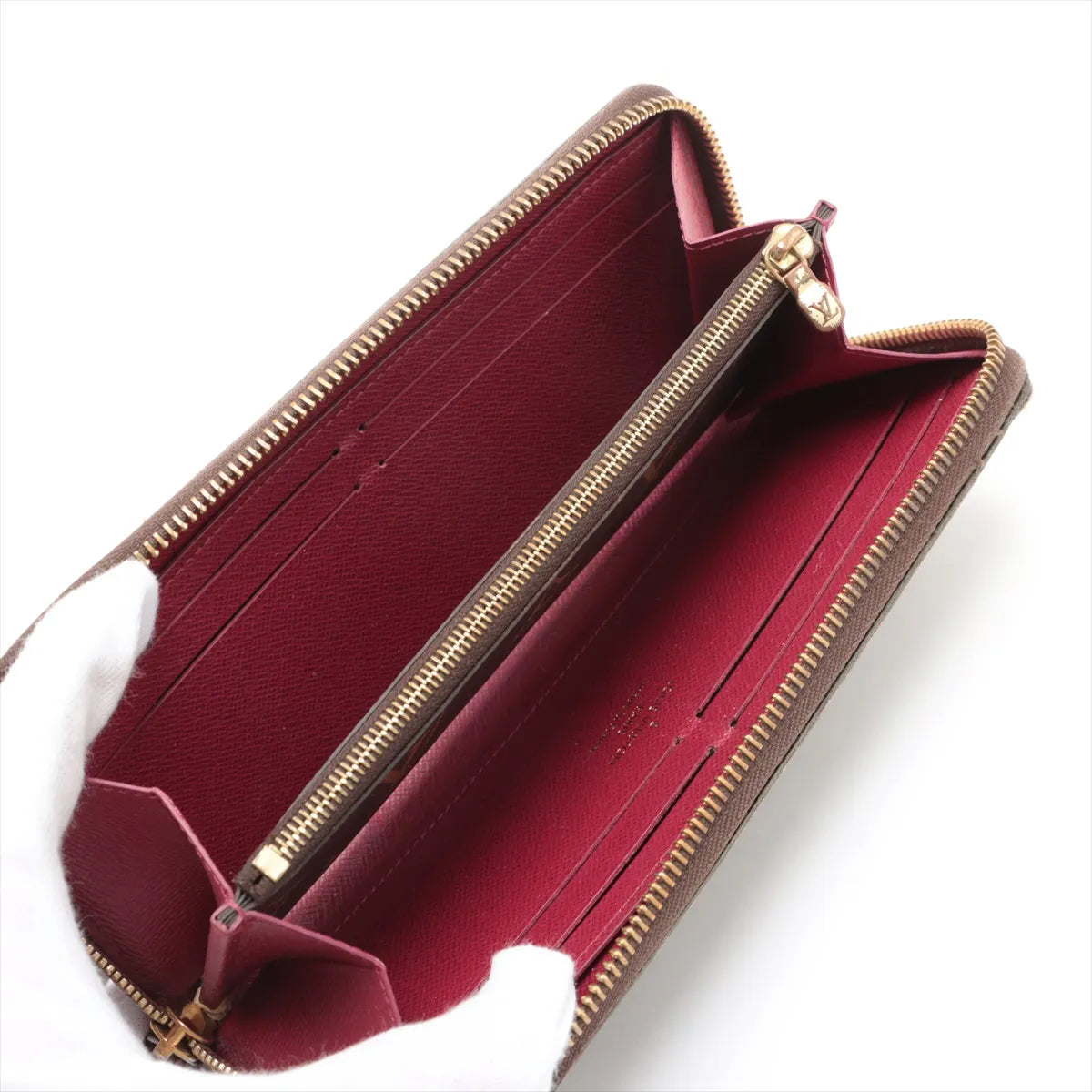 Louis Vuitton Clemence Wallet Monogram Fuchsia 2878