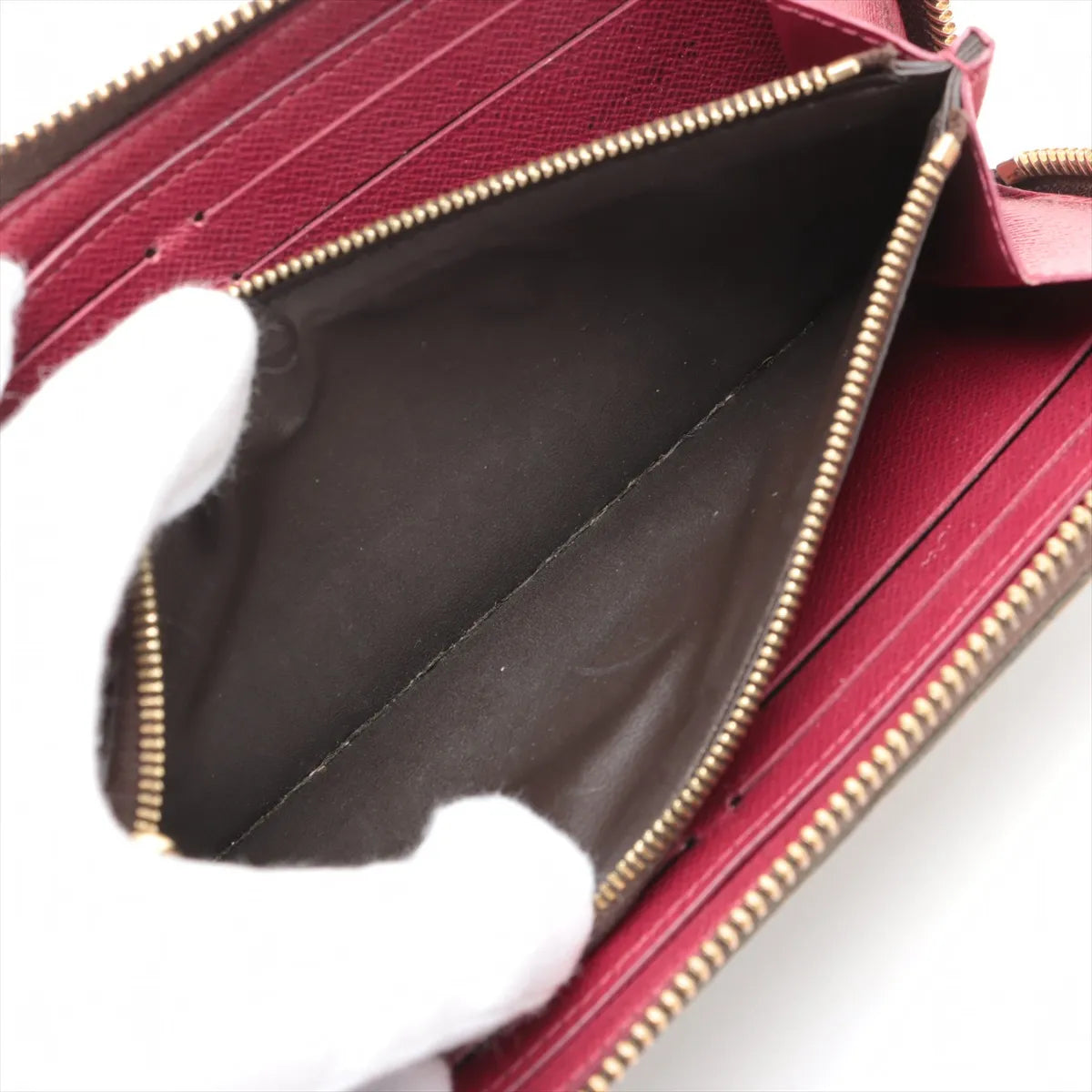 Louis Vuitton Clemence Wallet Monogram Fuchsia 2878