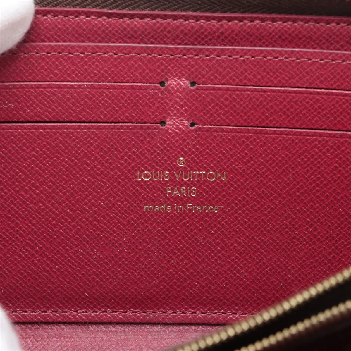 Louis Vuitton Clemence Wallet Monogram Fuchsia 2878