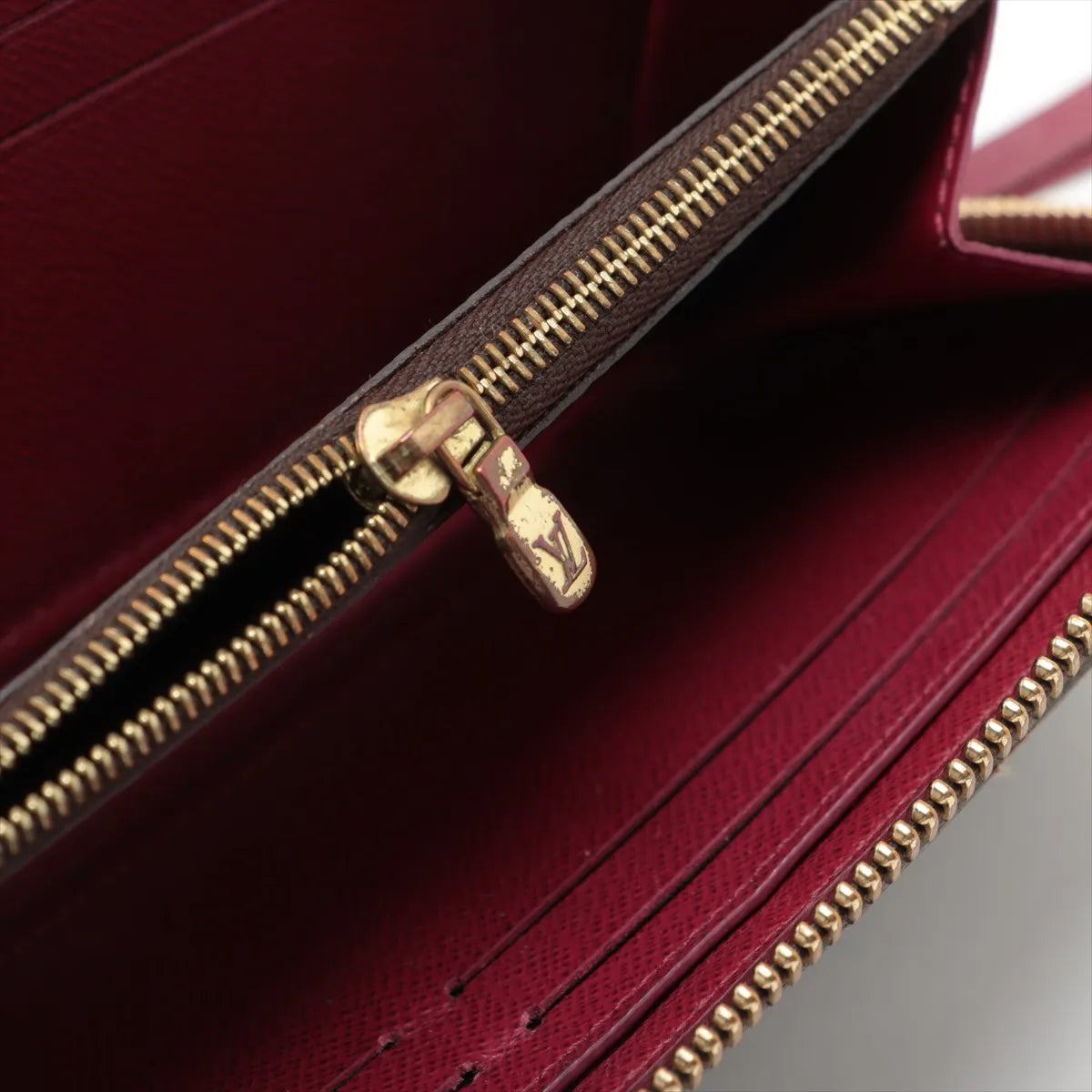 Louis Vuitton Clemence Wallet Monogram Fuchsia 2878