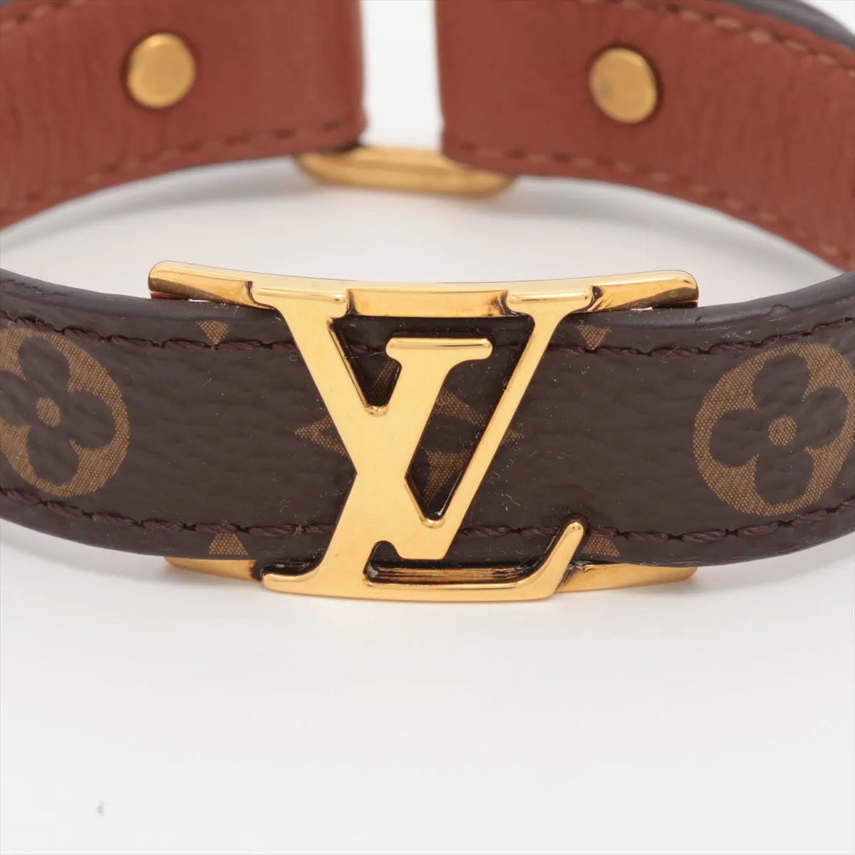 Louis Vuitton LV Logo Bracelet 19 Monogram 3138