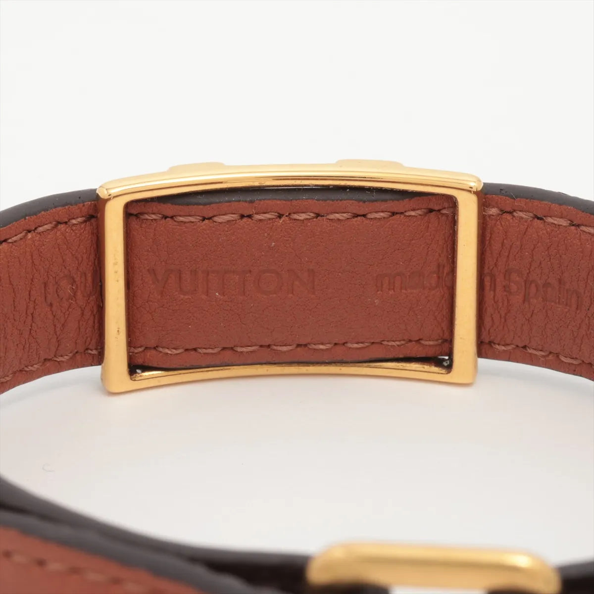 Louis Vuitton LV Logo Bracelet 19 Monogram 3138