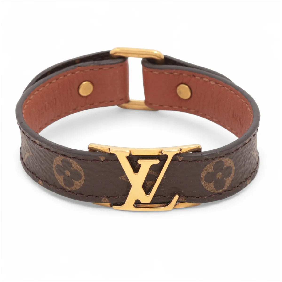 Louis Vuitton LV Logo Bracelet 19 Monogram 3138
