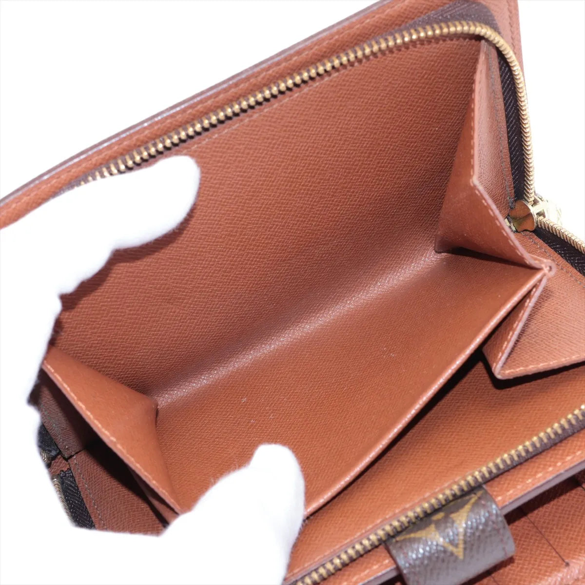 Louis Vuitton Porte Papier Zippe Wallet Monogram 3241