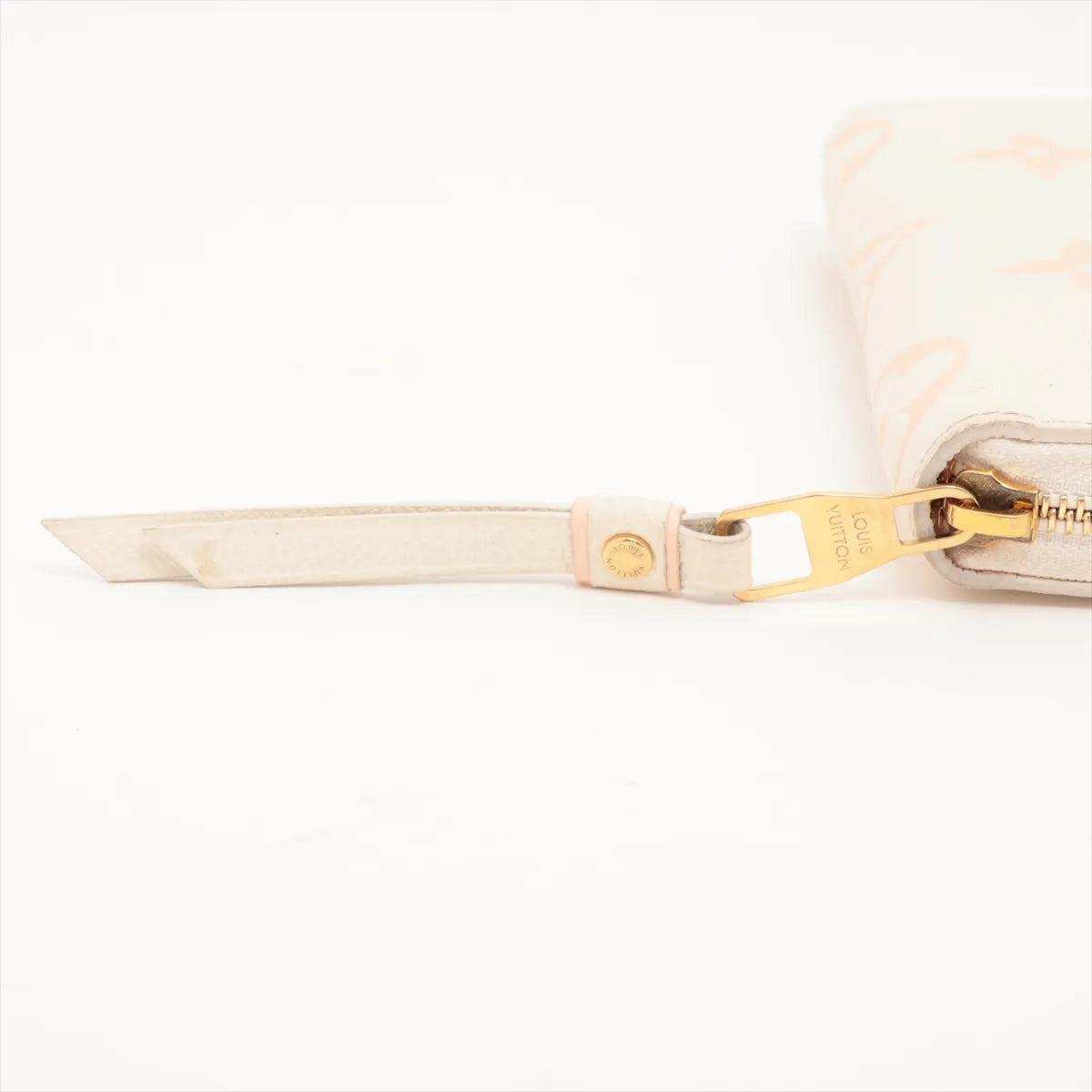 Louis Vuitton Bicolor Empreinte Zippy Wallet Monogram Beige Pink 3266