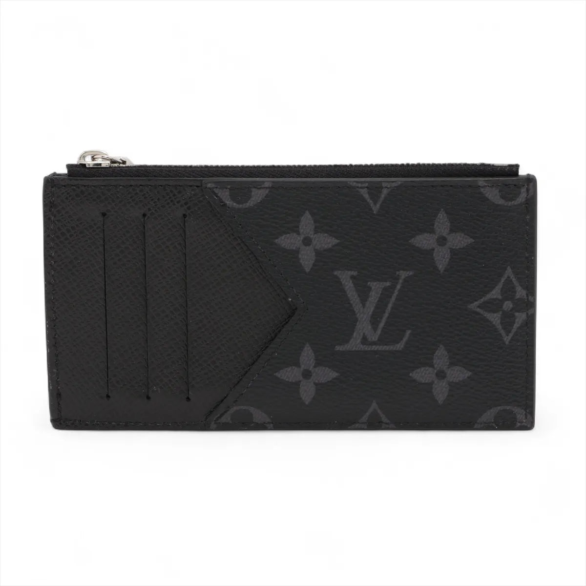 Louis Vuitton Coin Card Holder Monogram Eclipse 3246