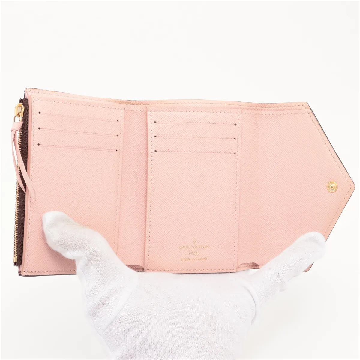 Louis Vuitton Victorine Wallet Monogram Rose Ballerine 3340