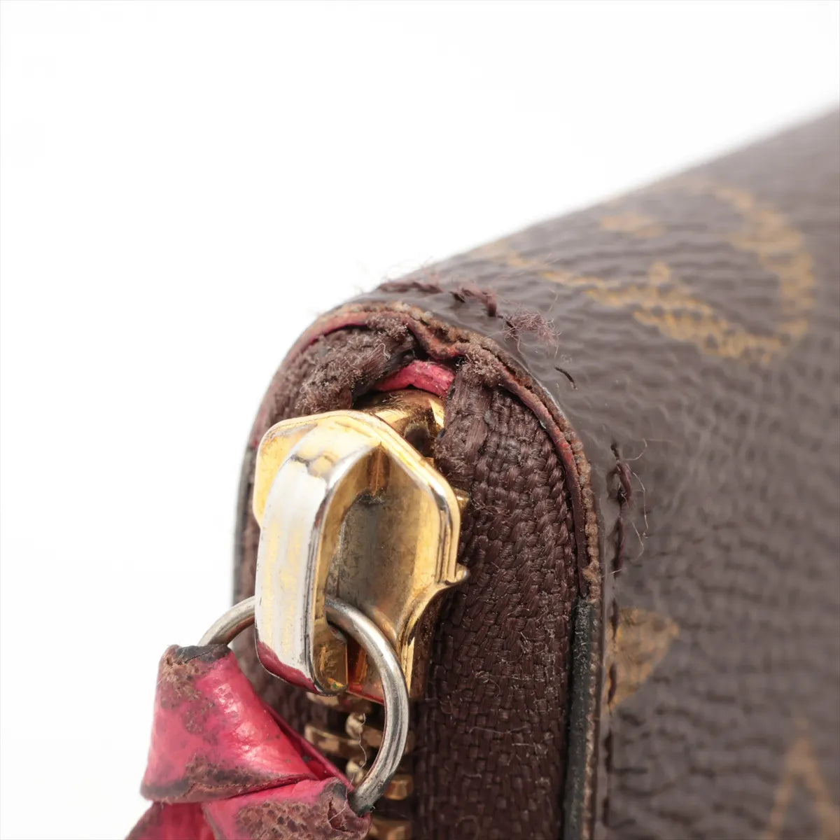 Louis Vuitton Clemence Wallet Monogram Framboise 3342