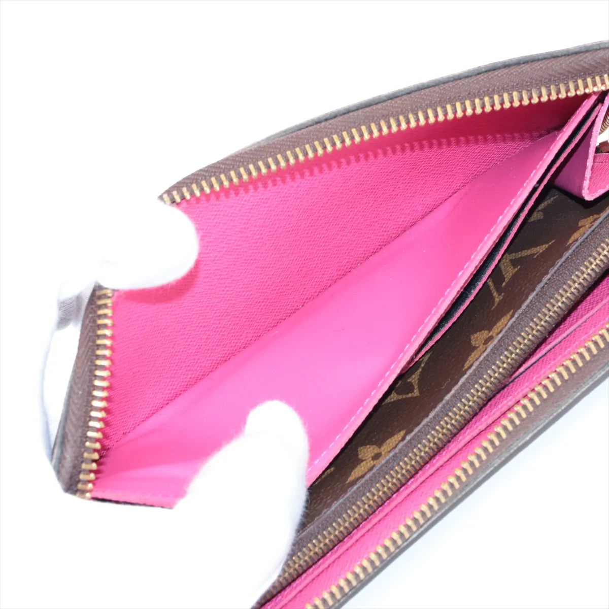 Louis Vuitton Clemence Wallet Monogram Framboise 3342