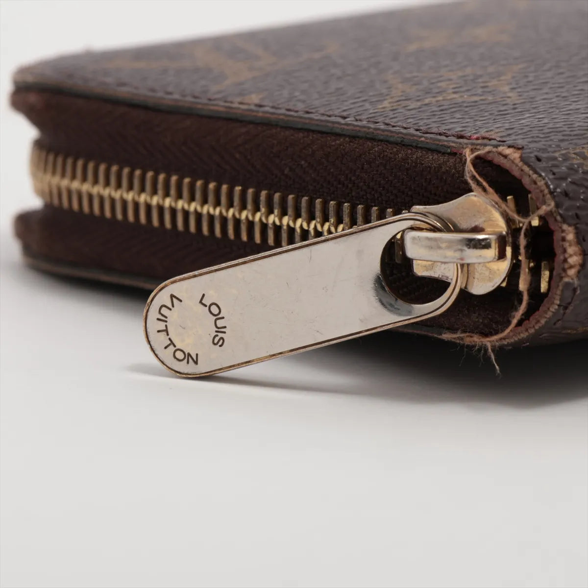 Louis Vuitton Zippy Wallet Monogram Red Coquelicot 3364