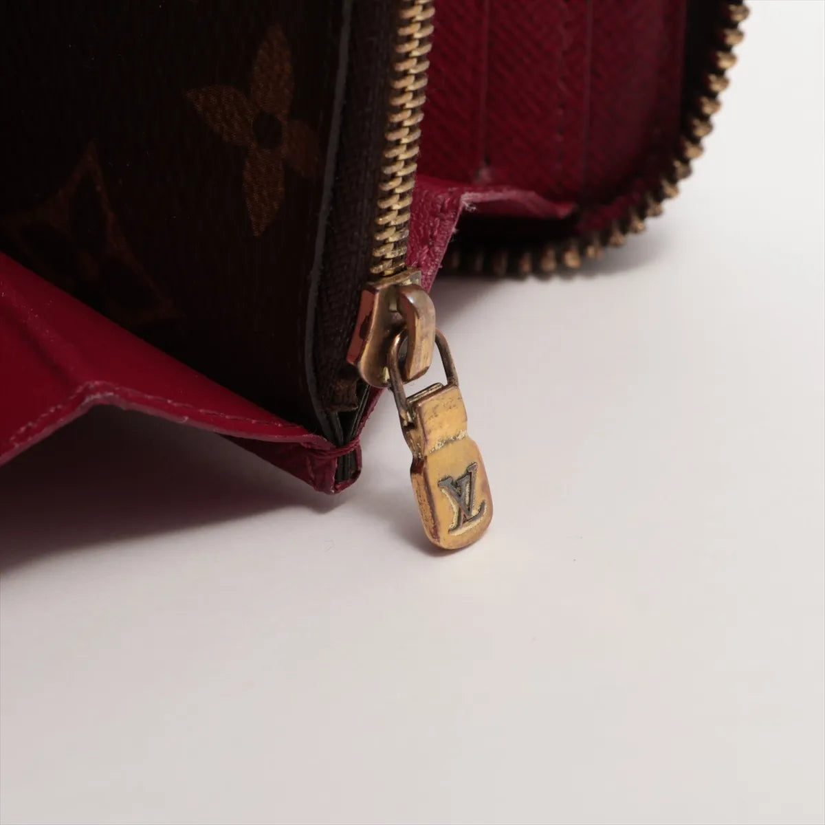 Louis Vuitton Clemence Wallet Monogram Fuchsia 3268