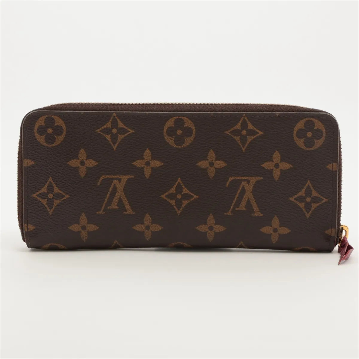Louis Vuitton Clemence Wallet Monogram Fuchsia (Full Set) 3260