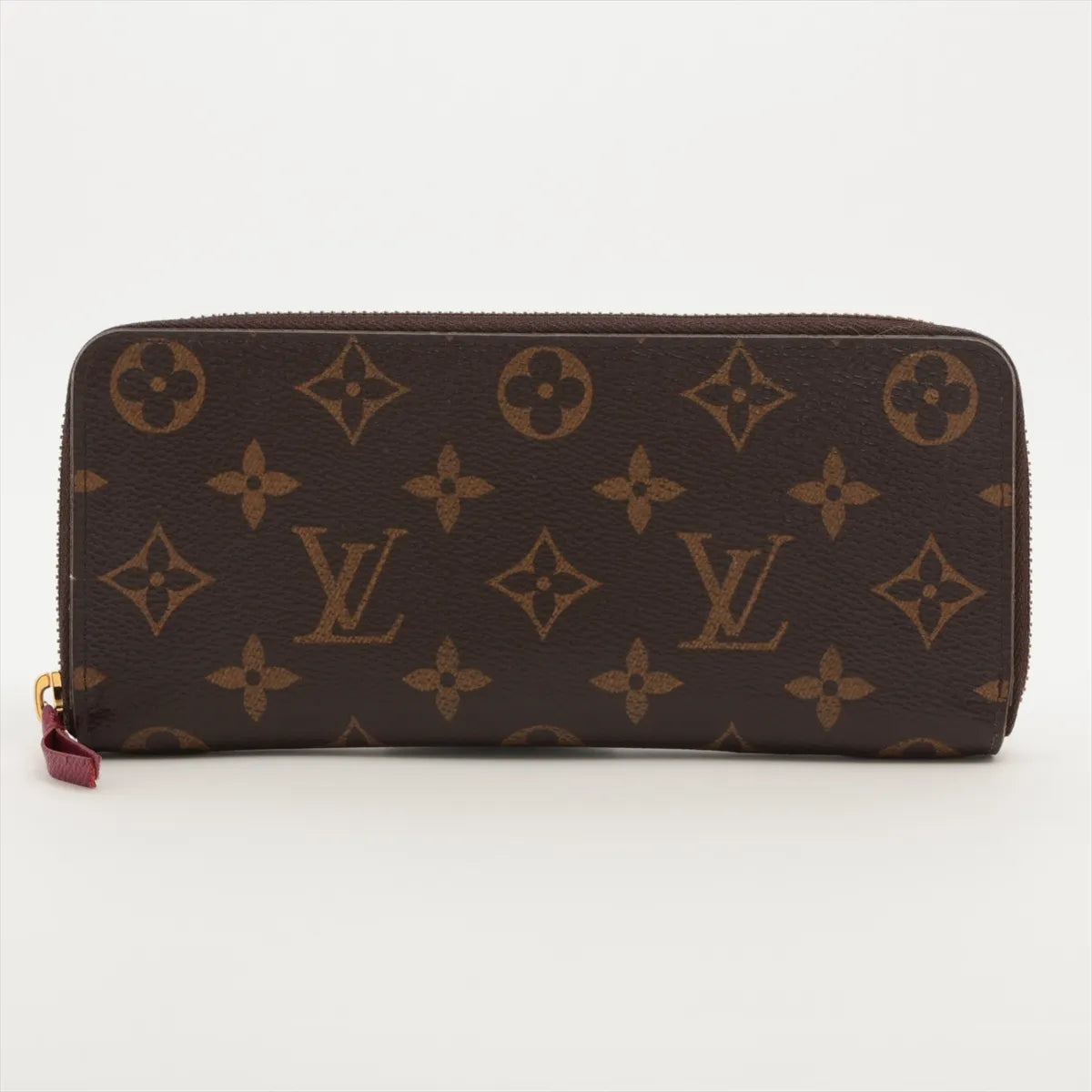 Louis Vuitton Clemence Wallet Monogram Fuchsia (Full Set) 3260