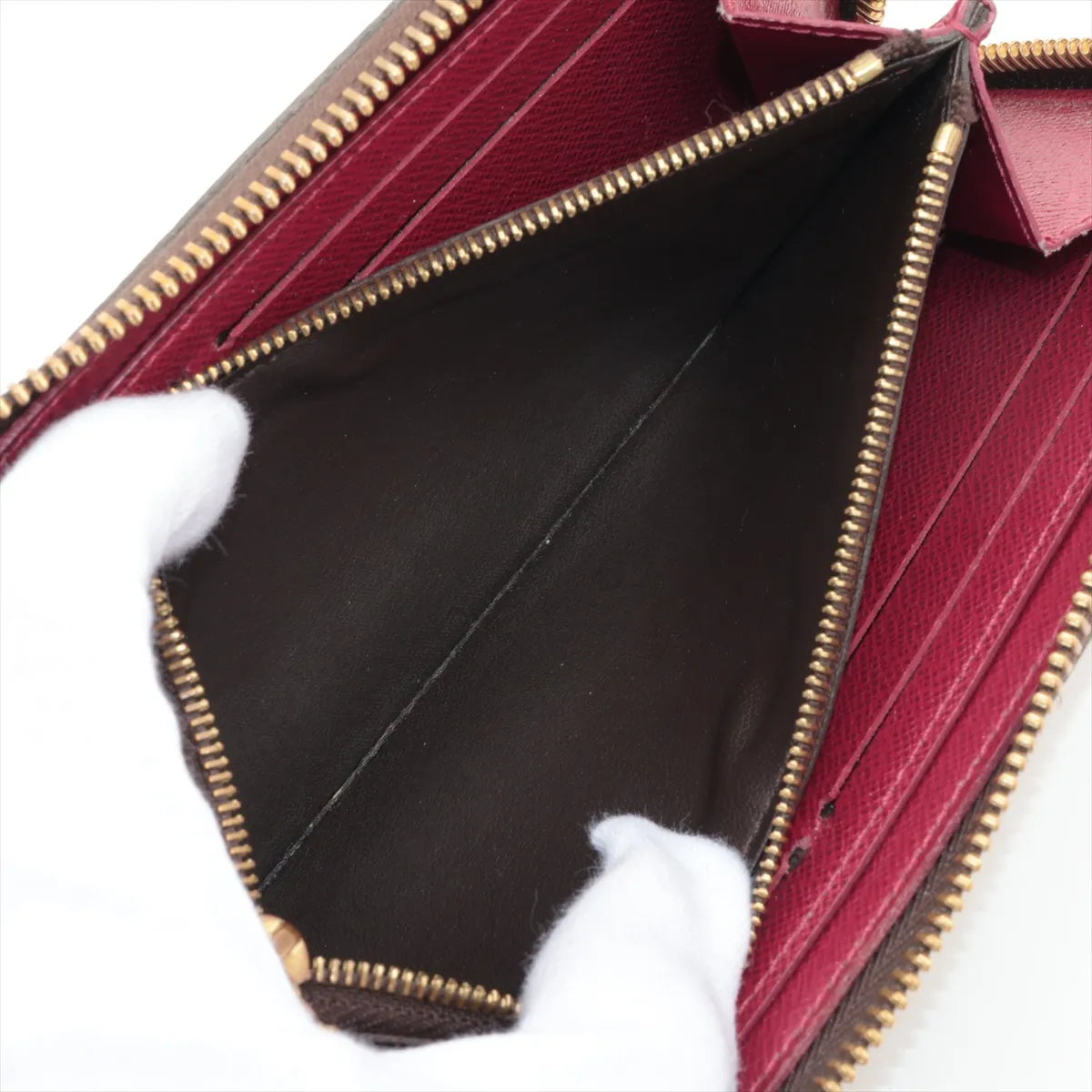 Louis Vuitton Clemence Wallet Monogram Fuchsia 3259