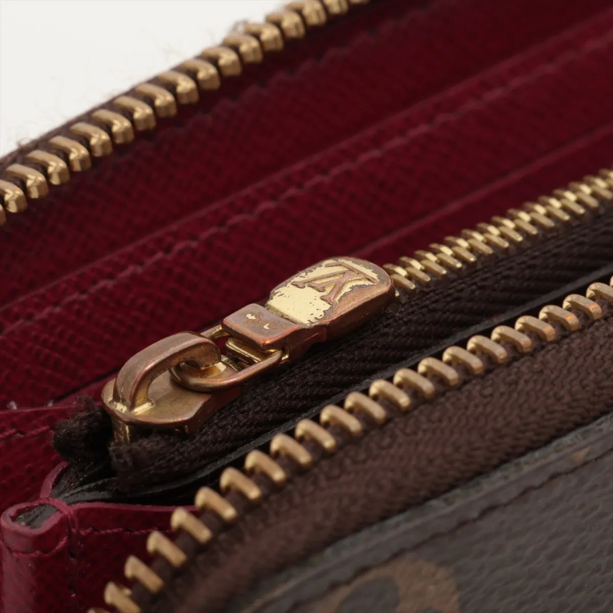 Louis Vuitton Clemence Wallet Monogram Fuchsia 3259