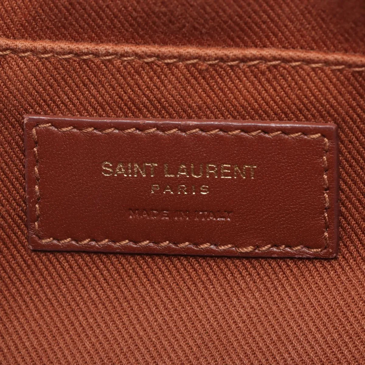 YSL Lou Camera Bag Raffia Beige Brown 3405