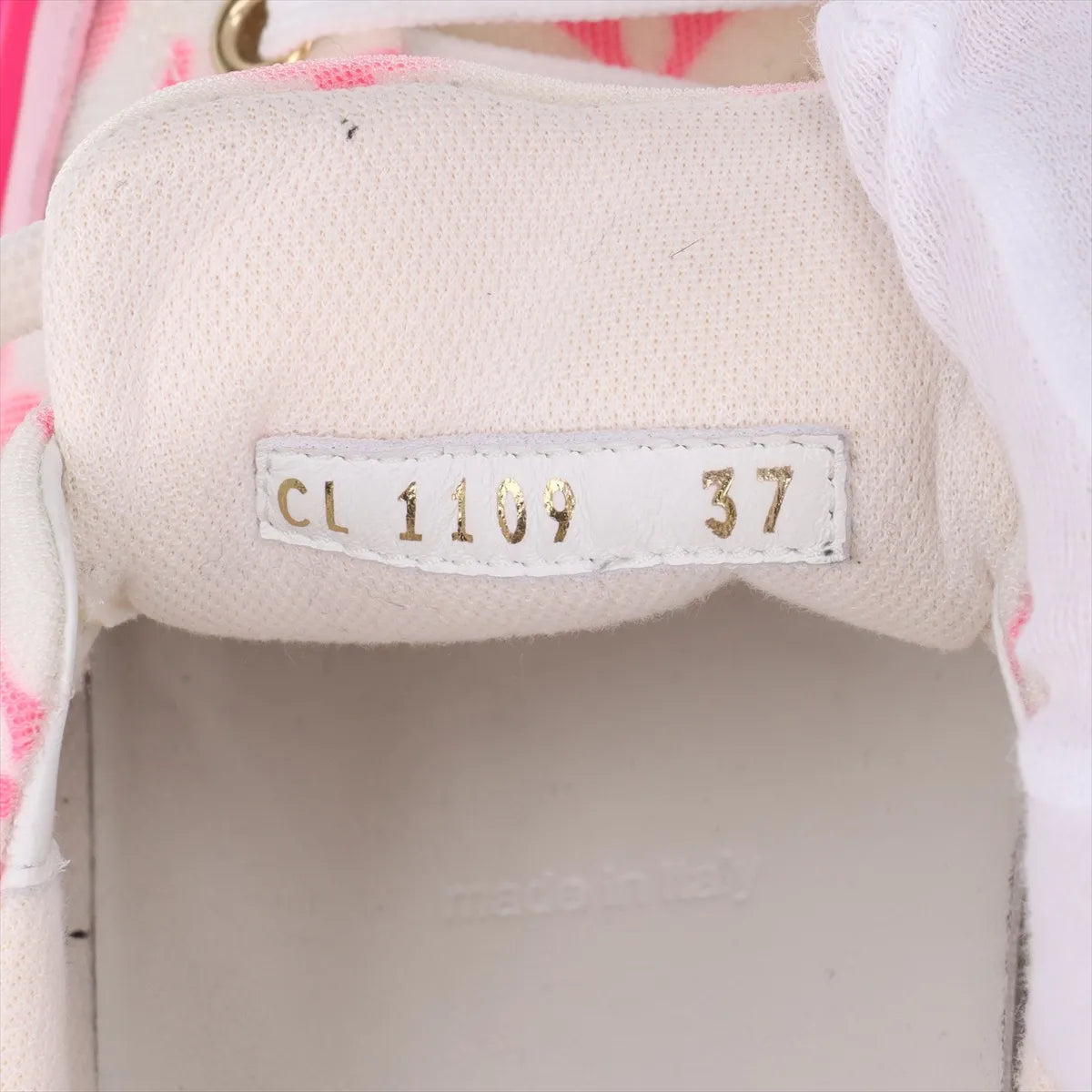 Louis Vuitton Stellar Line Sneakers Pink White Size 37 3386