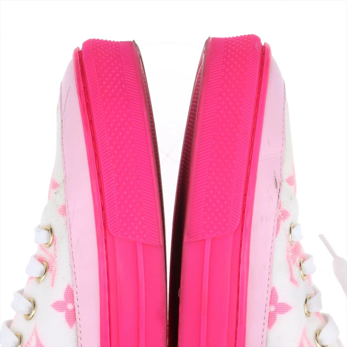 Louis Vuitton Stellar Line Sneakers Pink White Size 37 3386