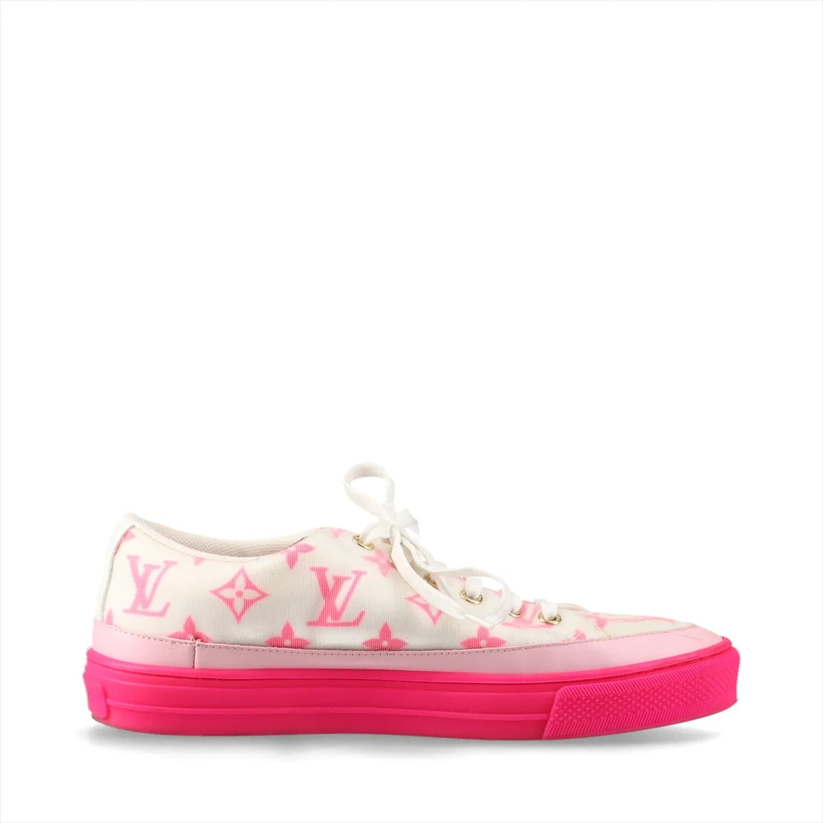 Louis Vuitton Stellar Line Sneakers Pink White Size 37 3386