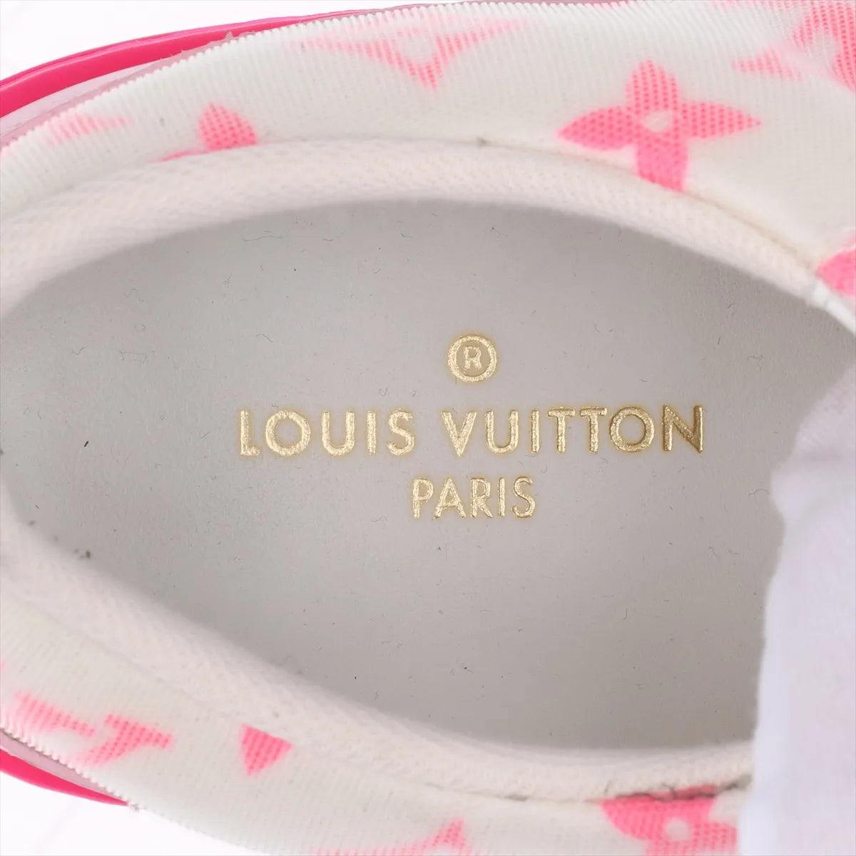 Louis Vuitton Stellar Line Sneakers Pink White Size 37 3386