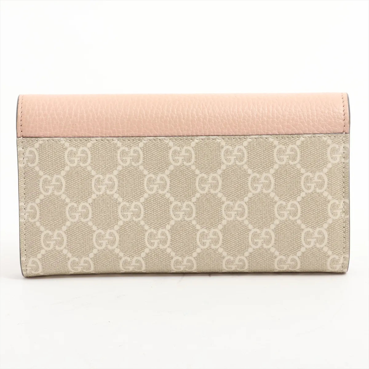Gucci Marmont Long Wallet Beige GG Light Pink 3382