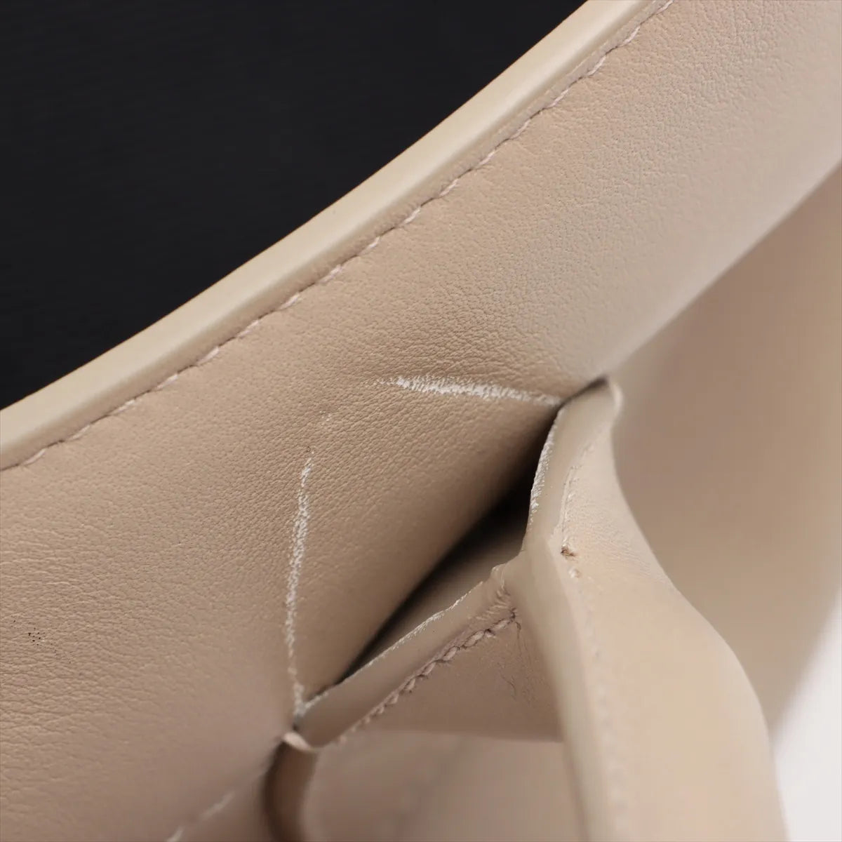 YSL Rive Gauche Leather Tote Bag Beige 3406