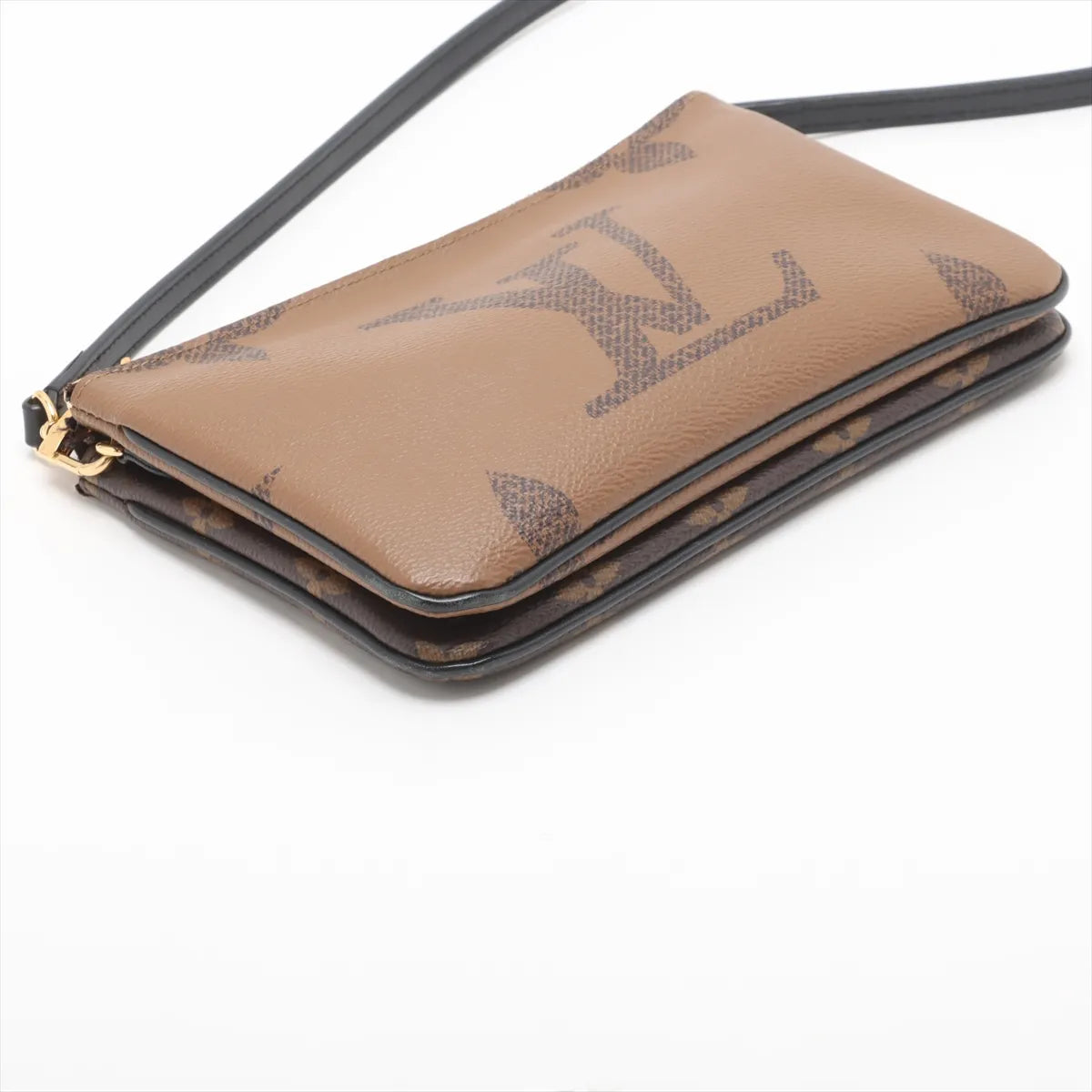 Louis Vuitton Double Zip Pochette Crossbody Giant Monogram Reverse 3470