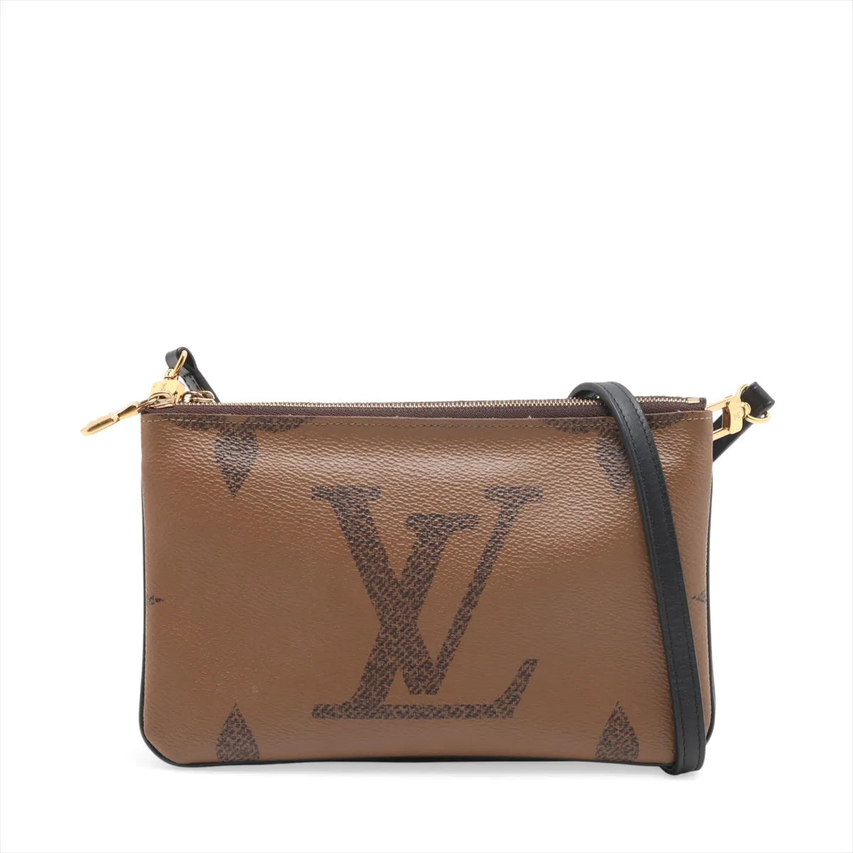 Louis Vuitton Double Zip Pochette Crossbody Giant Monogram Reverse 3470